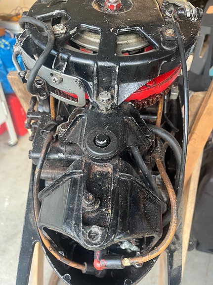 Mercury 400 40 hk – kortstamme – veteranmotor / prosjekt 11 of 19