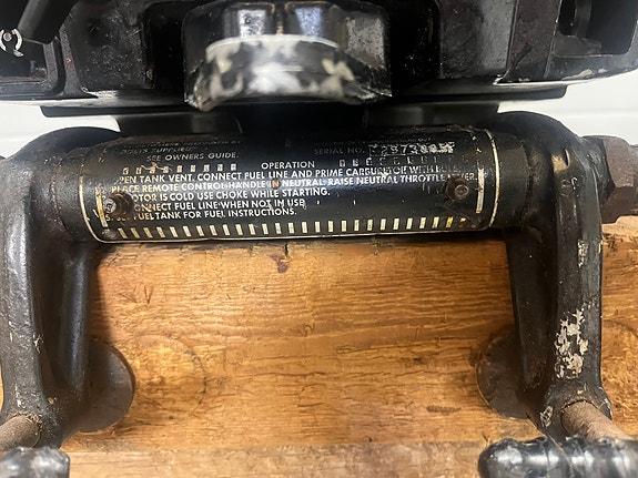 Mercury 400 40 hk – kortstamme – veteranmotor / prosjekt 13 of 19