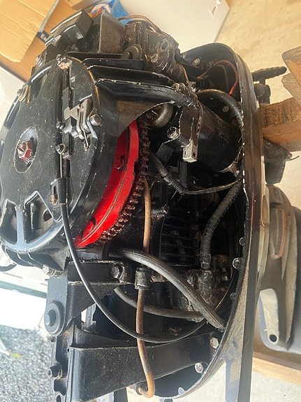 Mercury 400 40 hk – kortstamme – veteranmotor / prosjekt 12 of 19