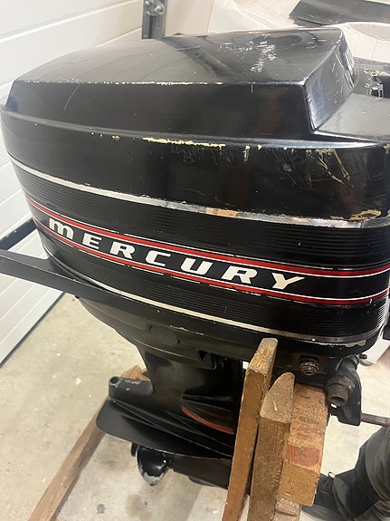 Mercury 400 40 hk – kortstamme – veteranmotor / prosjekt 7 of 19