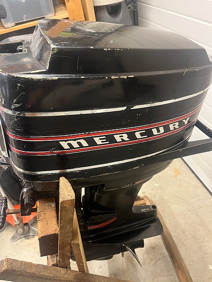 Mercury 400 40 hk – kortstamme – veteranmotor / prosjekt 5 of 19