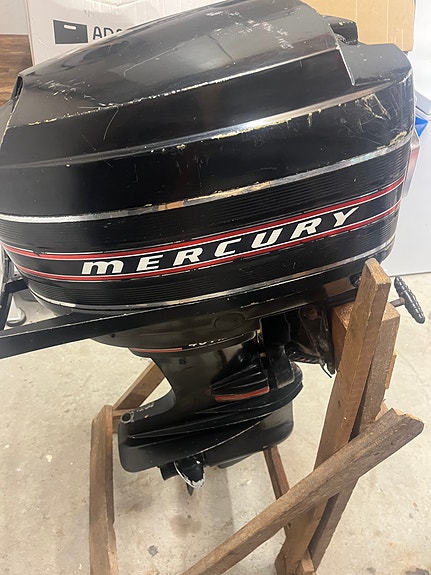 Mercury 400 40 hk – kortstamme – veteranmotor / prosjekt 3 of 19