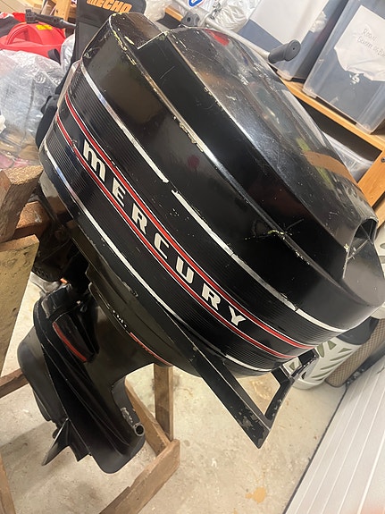 Mercury 400 40 hk – kortstamme – veteranmotor / prosjekt 6 of 19