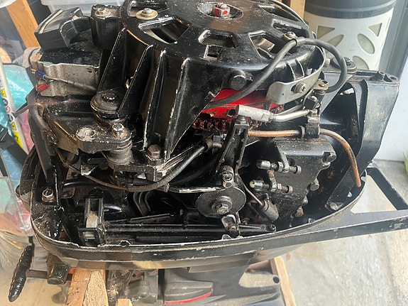 Mercury 400 40 hk – kortstamme – veteranmotor / prosjekt 9 of 19