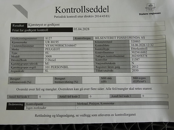 Peugeot 3008 16 of 20