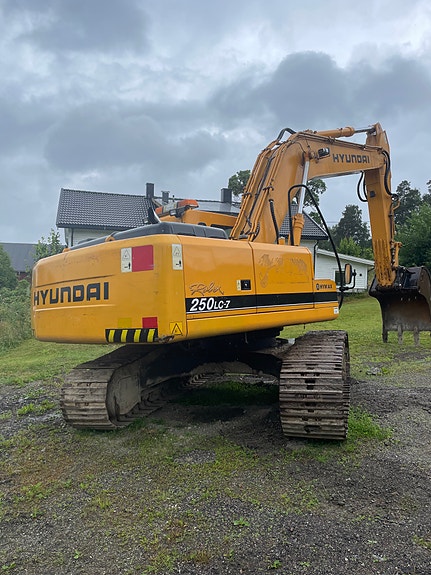 Hyundai Robex 250LC-7 | Kun 3 468 timer | Nye kjeder 5 of 15