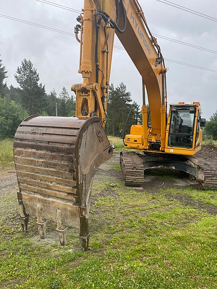 Hyundai Robex 250LC-7 | Kun 3 468 timer | Nye kjeder 3 of 15