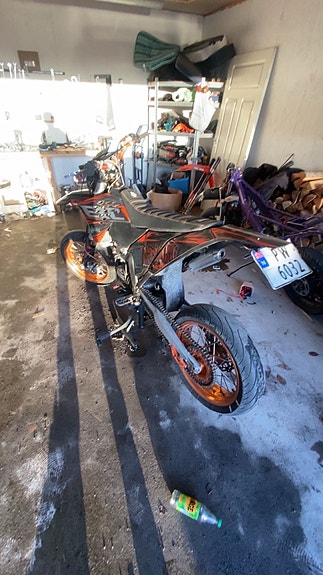 KTM 125 EXC 4 of 9