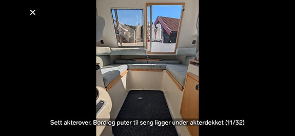 Lukket båt med varme og båthenger. 12 of 30