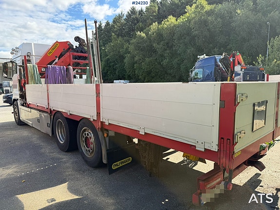 MAN TGS 26.460 6x2 kranbil m/23 t/m palfinger kran, plan og nedfellbare sidelemmer 9 of 30