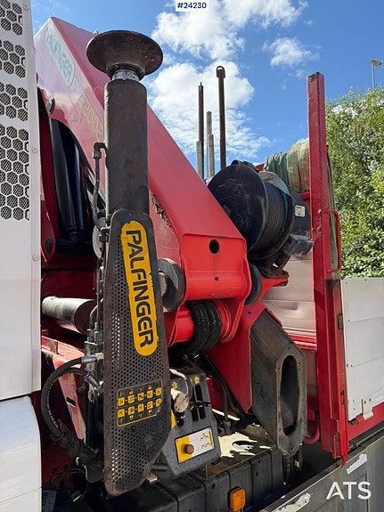 MAN TGS 26.460 6x2 kranbil m/23 t/m palfinger kran, plan og nedfellbare sidelemmer 15 of 30