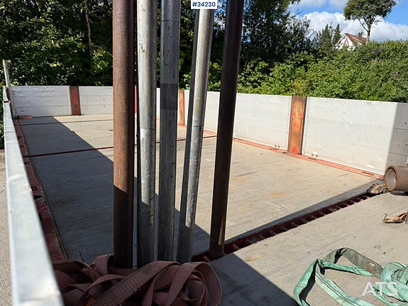 MAN TGS 26.460 6x2 kranbil m/23 t/m palfinger kran, plan og nedfellbare sidelemmer 28 of 30