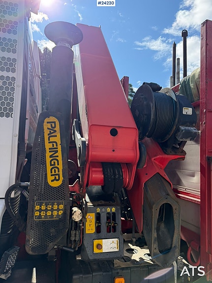 MAN TGS 26.460 6x2 kranbil m/23 t/m palfinger kran, plan og nedfellbare sidelemmer 17 of 30