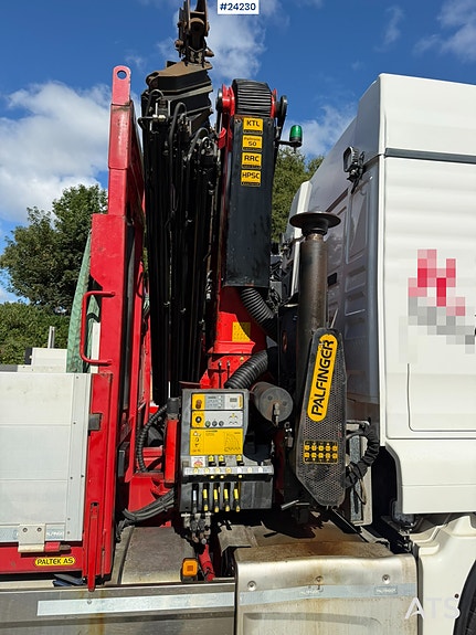 MAN TGS 26.460 6x2 kranbil m/23 t/m palfinger kran, plan og nedfellbare sidelemmer 24 of 30