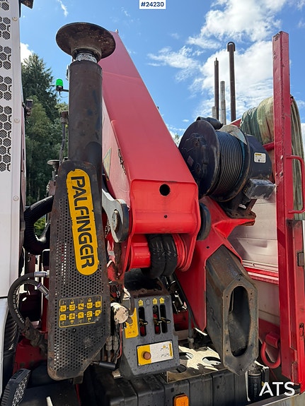 MAN TGS 26.460 6x2 kranbil m/23 t/m palfinger kran, plan og nedfellbare sidelemmer 16 of 30
