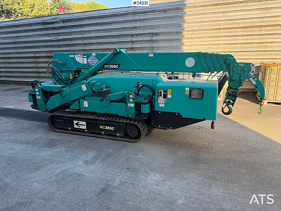 Maeda MC305C kran 3 of 30