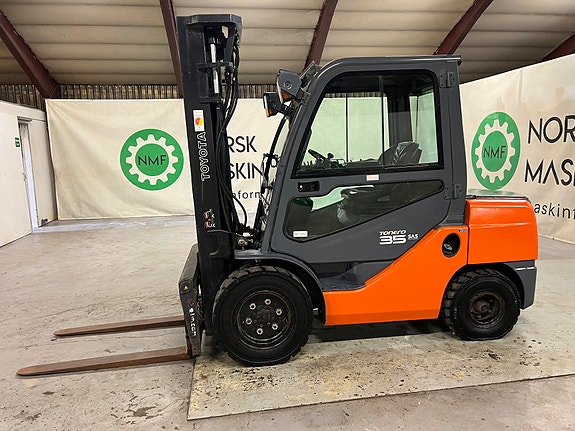 Toyota 52-8FDJF35  #Fri løft# Løftehøyde 4,7 meter # 8 of 15