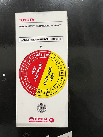 Toyota 52-8FDJF35  #Fri løft# Løftehøyde 4,7 meter # 9 of 15