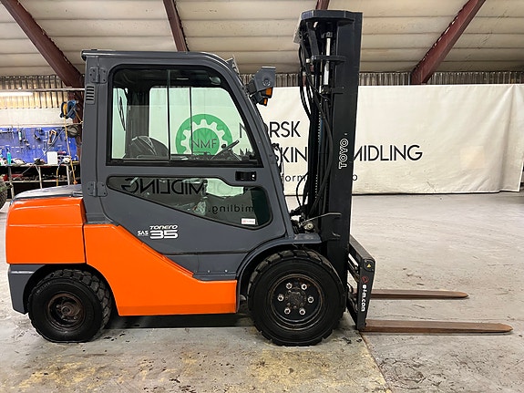 Toyota 52-8FDJF35  #Fri løft# Løftehøyde 4,7 meter # 5 of 15