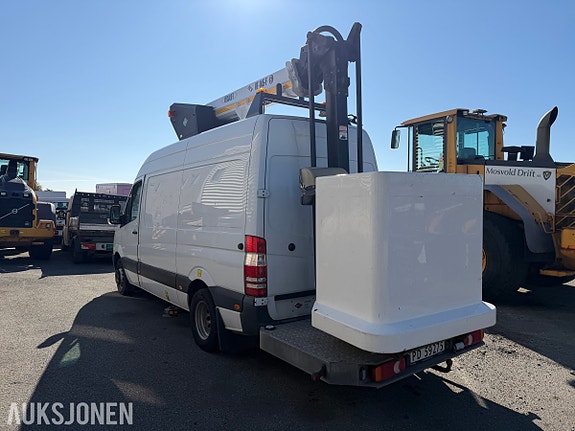 Mercedes-Benz SPRINTER VERSALIFT VT-145-F LIFTBIL – 14,6 M ARBEIDSHØYDE – 146 558 KM 3 of 30