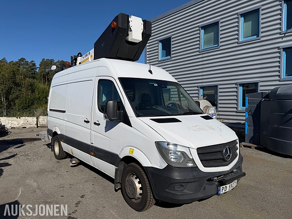 Mercedes-Benz SPRINTER VERSALIFT VT-145-F LIFTBIL – 14,6 M ARBEIDSHØYDE – 146 558 KM 7 of 30