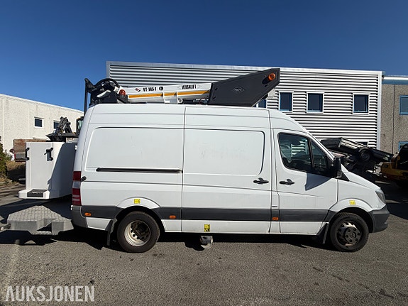 Mercedes-Benz SPRINTER VERSALIFT VT-145-F LIFTBIL – 14,6 M ARBEIDSHØYDE – 146 558 KM 6 of 30