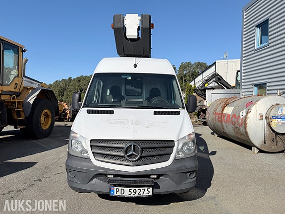 Mercedes-Benz SPRINTER VERSALIFT VT-145-F LIFTBIL – 14,6 M ARBEIDSHØYDE – 146 558 KM 8 of 30