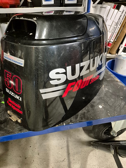 Suzuki DF50 09-mod. Rep. Objekt/Delemotor 5 of 5