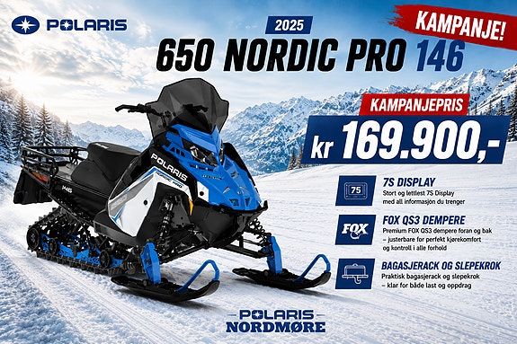 Polaris 650 Nordic Pro 146 - KAMPANJE!!