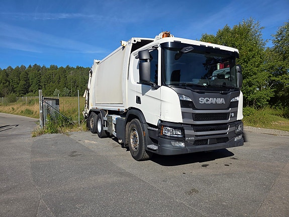 Scania P410 Komprimatorbil - NTM påbygg - Vinsj - 2021 Mod