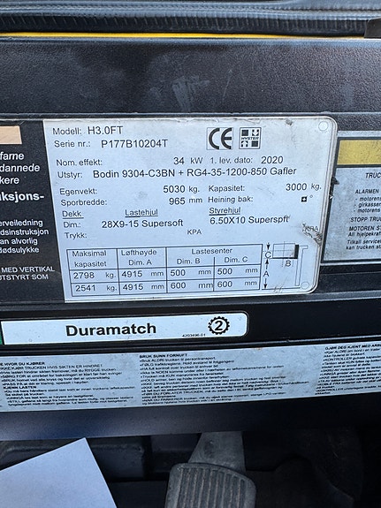 Hyster 3T Diesel 17 of 19