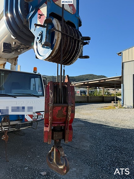 Tadano Faun ATF 110G-5 10x8 mobilkran 110 tonn m/ jibb og 35 tonn motvekter 24 of 30