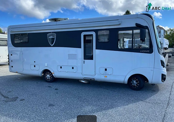 Morelo Home 82 LS // IVECO // luftfj. bak // Lav km 34 900 // Skinninteriør // Solcelle / ALDE // El. senkes. // El.støtteben // Fast wc/tank 4 of 30