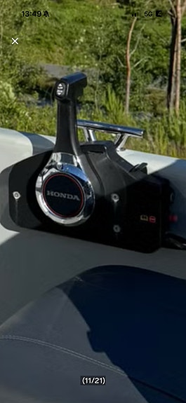 Honda BF 60hk Lang stamme, Fourstroke 2019 mod, 320 timer, servicedokumentasjon. 3 of 11