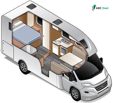 Carado T459 | HØSTSALG | 15.000KM | FaceToFace | Queenbed | 185W Solc.panel + 2stk.100aH.LithiumBatt. | Sykkelstativ | 6 of 30
