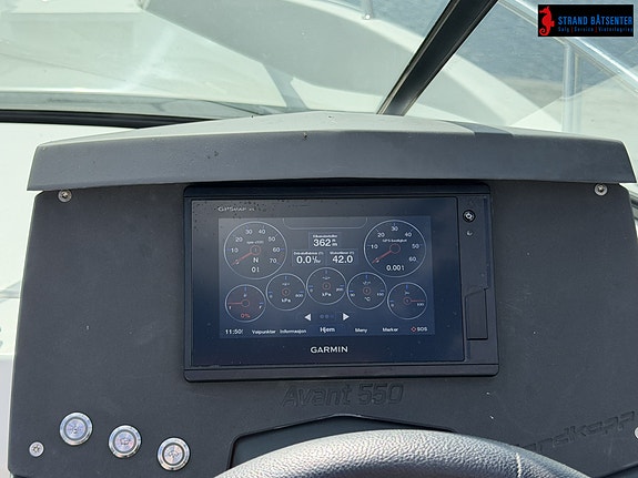 Nordkapp Avant 550 m/115hk Evinrude G2 H.O, Highline+ (KUN 42 TIMER!) 20 of 30