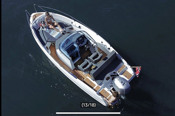 Oceanmaster 630wa 115hk med henger 29 of 30