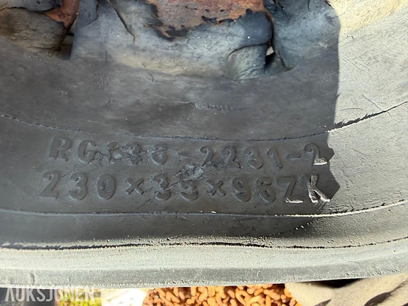 Kubota Bridgestone belte 230x35x96ZX 5 of 5