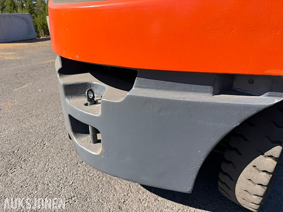 Toyota Tonero 25 Diesel truck - kun 605 timer - 2500 kg – 3,7 m løftehøyde – skuffe/langgafler/vekt 23 of 30