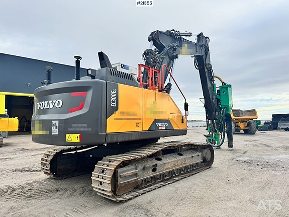 Volvo EC300 EL m/Hevbar hytte, GPS, Tilt, 2 skuffer og Boretårn. 7 of 30