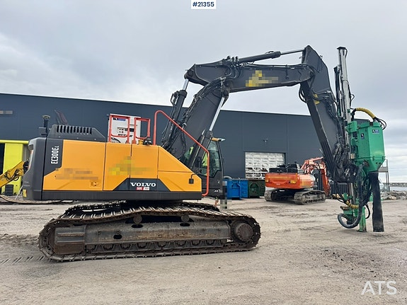 Volvo EC300 EL m/Hevbar hytte, GPS, Tilt, 2 skuffer og Boretårn. 8 of 30