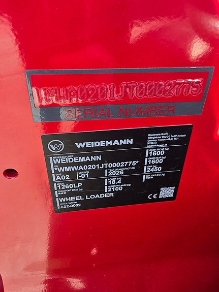 Weidemann 1260 LP 11 of 11
