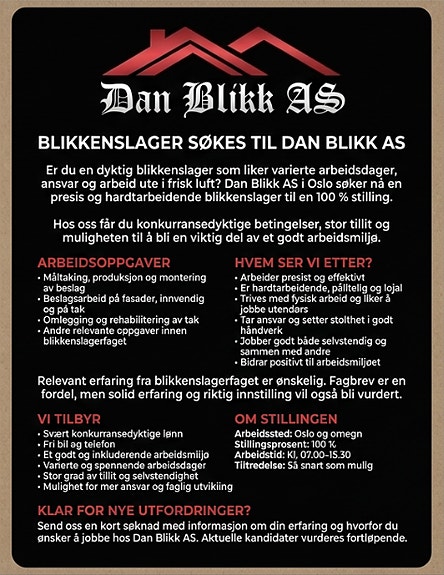 Bilde 1 av 3 i jobbannonse-galleriet