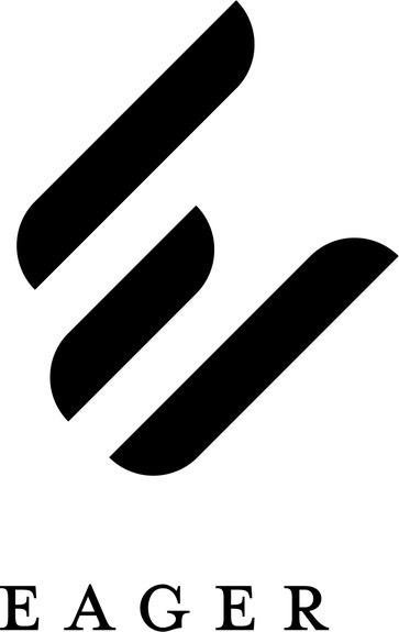 EAGER. AS logo