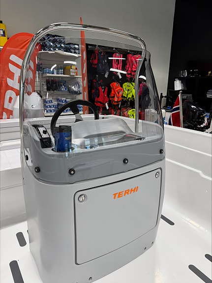 VI RYDDER ! GJØR ET KUPP TERHI 480 CC TOHATSU MFS 50 AW ETL 6 of 10