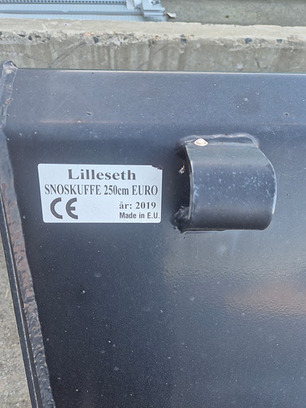 Lilleseth snøskuffe 2019, kr 12 900,-