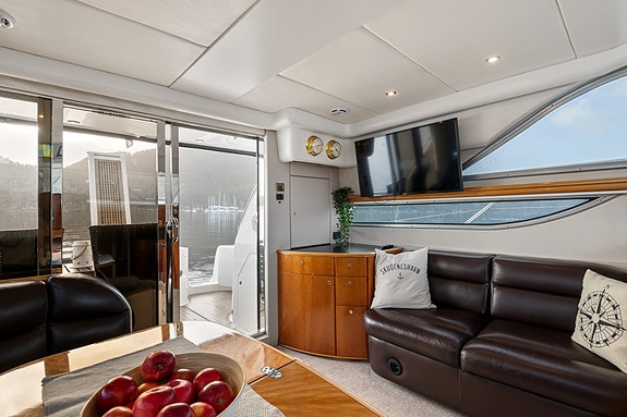 Princess 440 - 3 lugarer, oppgradert, forlenget plattform, generator, passarelle 22 of 30