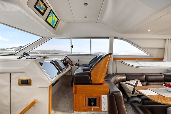 Princess 440 - 3 lugarer, oppgradert, forlenget plattform, generator, passarelle 28 of 30