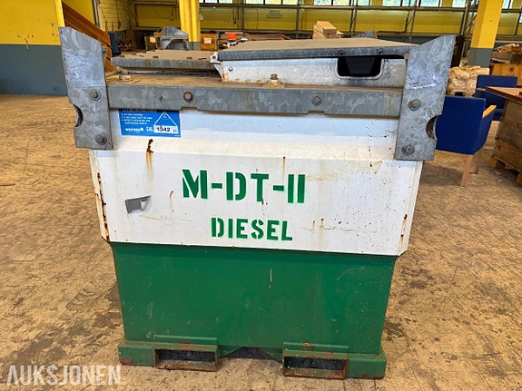 Andre Western Global 10TCG-GLB dieseltank 949 liter med PIUSI pumpe 3 of 14