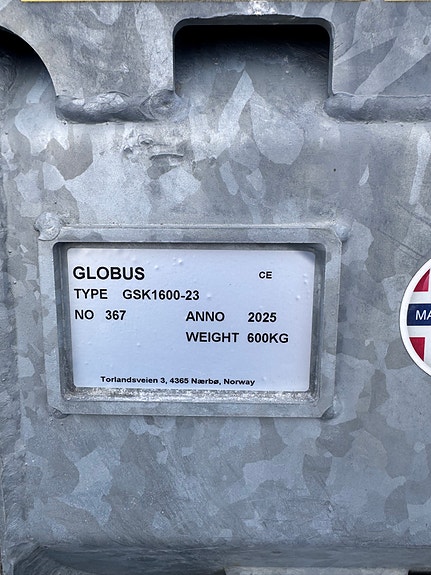 Globus GSK1600 Høstkampanje 2025, kr 59 900,-